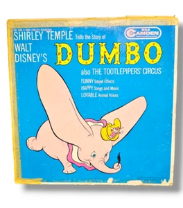 Shirley Temple Walt Disney's Dumbo Also The Tootlepipers Circus LP Vinyl 1960 - Bild 1 von 5