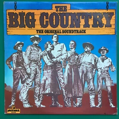 Jerome Moross THE BIG COUNTRY Epic Western Film Soundtrack Score LP Gregory Peck - Image 1 of 4