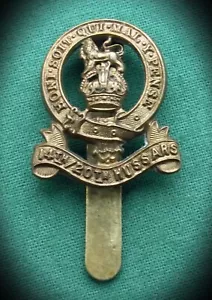 The 14/20th (King's) Hussars, Voided ~ Genuine British Army Military Cap Badge. - Picture 1 of 9