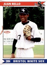 2004 Bristol White Sox Grandstand #3 Juan Bello Dominican Republic Baseball Card