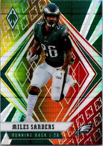 2020 Panini Phoenix Football Miles Sanders #75 Philadelphia Eagles