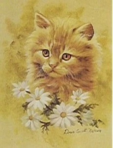 Doris Scott Nelson Print Litho in USA 50 Pieces Cat 20.4 x 15.2 cm - Picture 1 of 1