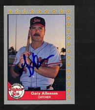 GARY ALLENSON Autograph 1990 Pacific Senior League--Winter Haven Super Sox