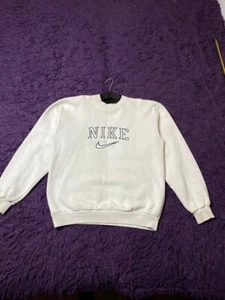 Nike vintage SunFaded Color sweatshirt white M - Picture 1 of 24