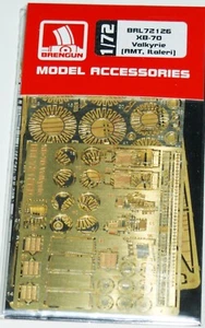 Ätzteilset für XB-70 VALKYRIE (AMT/ITALERI) von Brengun in 1/72