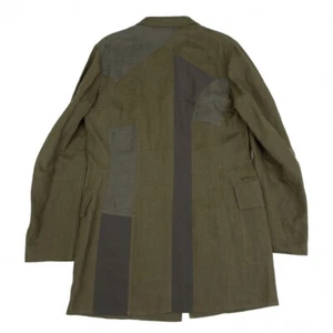 Yohji Yamamoto POUR HOMME Back Switching Linen Jacket Size 4(K-123180) - Picture 1 of 12