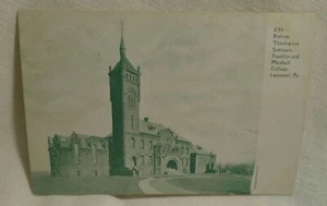 Seminary Franklin & Marshall College Lancaster Pennsylvania Postcard Unused . - Imagen 1 de 2