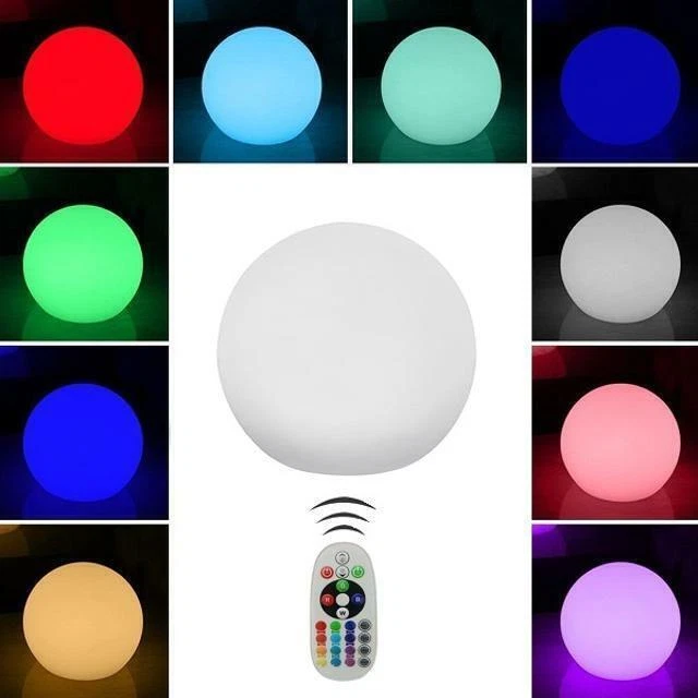 V-TAC VT-7803 1W Luce LED RGB Globo - Bianca