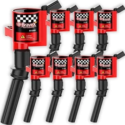 8pcs Ignition Coil Pack for Ford F150 F250 F550 Lincoln 4.6L 5.4L FD503 DG508 - Image 1 of 4