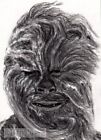Aceo Original Signed Art Card Star Wars  Chewbacca  Luther