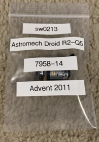 LEGO Star Wars Minifigure sw0213 Astromech Droid R2-Q5 Advent 7958-14