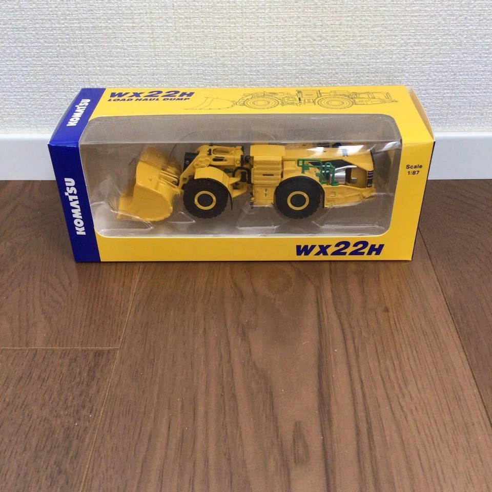 komatsu scala 1/87 miniatura wx22h - Immagine 1 di 4