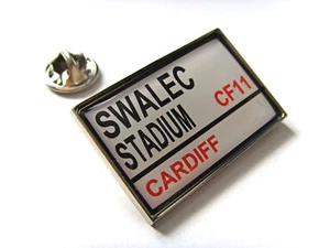 GLAMORGAN COUNTY SEÑAL DE TRÁFICO SOLAPA PIN INSIGNIA REGALO - Imagen 1 de 1
