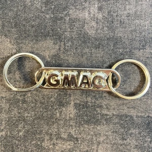 Vintage GMAC Numbered Lost Key Return. Promotional-Key Ring Chain - Picture 1 of 4