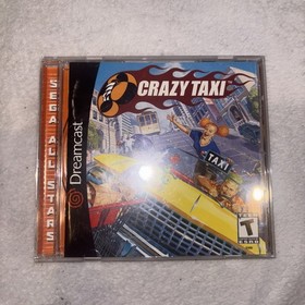 Crazy Taxi Sega All-Stars (Sega Dreamcast, 2000) CIB Complete w/Manual