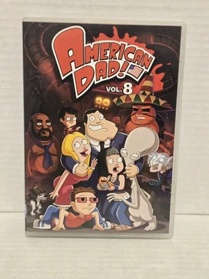 American Dad: Complete Eighth Volume Volume 8  Eight (DVD, 3-Disc Set) OOP RARE - Image 1 of 4