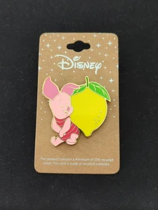 Disney - Winnie The Pooh - Prendedor Esmalte Lechón y Limón - Fruta Primavera Verano - Imagen 1 de 1