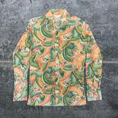 Винтажный 70-х David Harrison диско платье рубашка Sie средний - Изображение 1 из 4