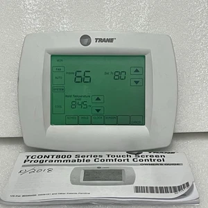 Trane TCONT800AS11AAA/TH8110U1045 7-Day Programmable Touchscreen Thermostat - Picture 1 of 5