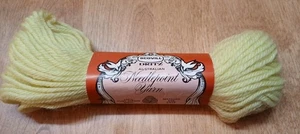 Vintage Scovill Dritz Needlepoint 100 % Schurwolle Garn - 122-548 Zitronengelb 0,8 Unzen - Bild 1 von 3