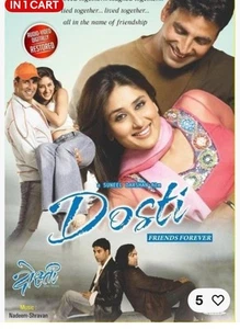 DOSTI FRIENDS FOREVER - AKSHAY KUMAR, KAREENA KAPOOR - BOLLYWOOD FILM DVD - Bild 1 von 1