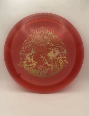 Innova Disc Golf 2015 Red Champ Thunderbird 174g Fairway Driver Gold Holofoil - Image 1 of 4