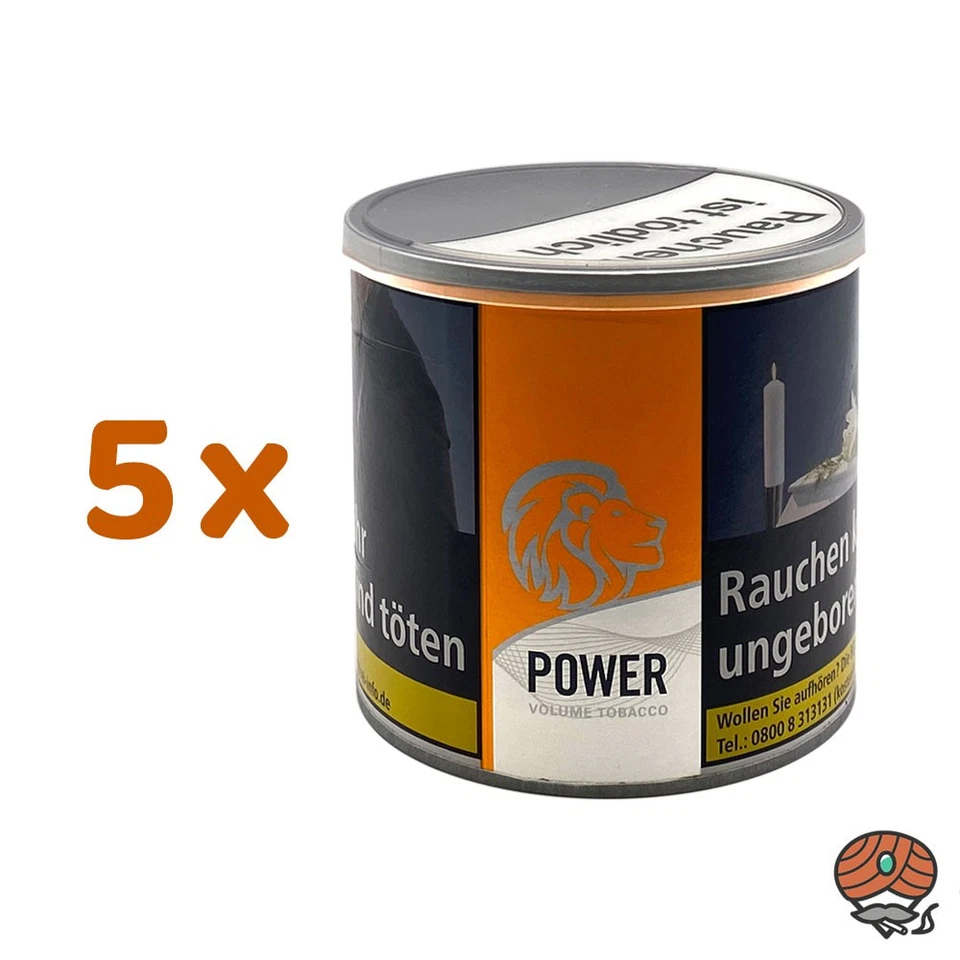Power Volume Volumentabak Dose 5x 70g - Bild 1 von 1