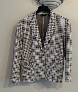 Blazer Lands End para mujer a cuadros talla grande/pequeña  - Imagen 1 de 3