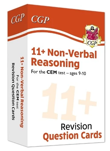 CGP Books 11+ CEM Revision Question Cards: Non-Verbal Rea (Hardback) (UK IMPORT) - Image 1 of 1