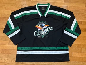 Camiseta Guinness Tucán Negra Verde Bordada Hockey Talla XXL Para Hombre Irish St Pats - Imagen 1 de 5
