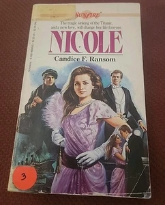 NICOLE by Candice F Ransom Sunfire Romance #19 YA Historical Fiction Titanic - Picture 1 of 5
