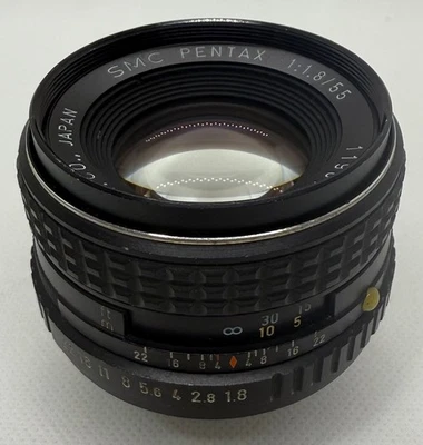 【Excellent】Asahi SMC Pentax Lens 1:1.8/55 Manual Made in Japan【236】 - Image 1 of 4