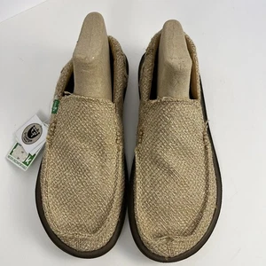 Sanuk Natural Cáñamo Chibalicious Acera Surfer Zapatos Para Hombre EE. UU. 9/ EUR 42 Nuevos - Imagen 1 de 9