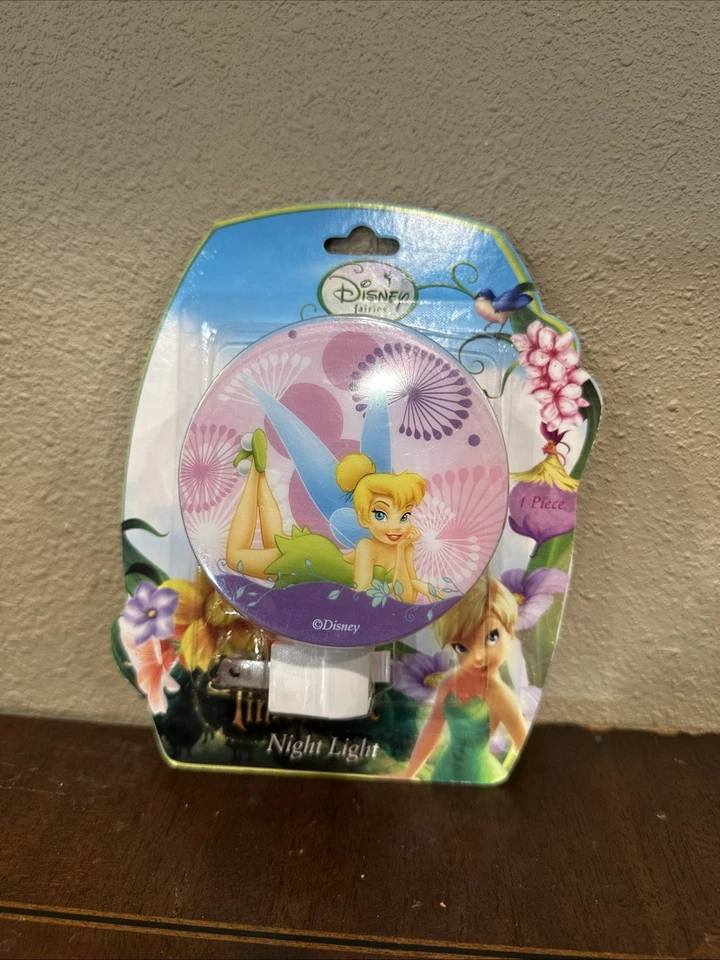 Children's Kids Boys Girls Deco Room Night Light Lamp - Tinkerbelle - Image 1 of 1