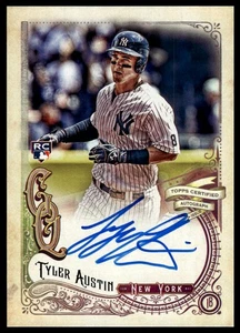 Autógrafos 2017 Topps Gypsy Queen #GQA-TA Tyler Austin Gypsy Queen - Imagen 1 de 2