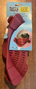 TASTY Silicone Clip-on Strainer for Pots (H132) - Picture 1 of 2