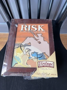 RISK Vintage Board Game Sealed, Hasbro Parker Brothers Game Of Domination NIB - Picture 1 of 8