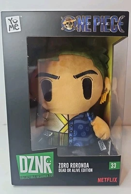 Figura de peluche YuMe DZNR One Piece ZORO RORONOA Dead OR Alive Edition 33 NUEVA Foto 1 de 4