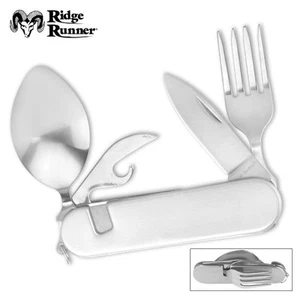 Camp Tool with Knife, Fork, Spoon and Can Opener New RR516 - Picture 1 of 1