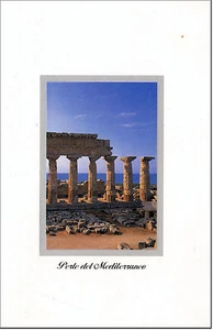 CARTOLINA SICILIA POSTCARD SICILY TRAPANI TEMPLI TEMPIO SELINUNTE - Picture 1 of 1