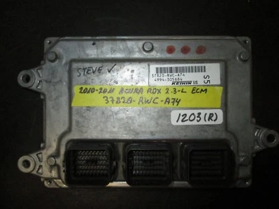 **2010 2011 10 11 ACURA RDX 2,3 L ECM #37820-RWC-A74 (PARTE A JUEGO #)(CAJA-1203)* Foto 1 de 3