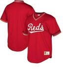 Mitchell & Ness Cincinnati Reds Baseball Jersey New Mens Sizes MSRP $90.00