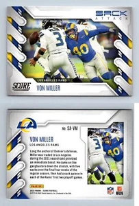 Von Miller #SA-VM Score NFL 2022 Panini American Football Sack Attack Card - Picture 1 of 1