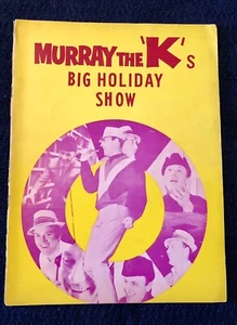Murray the K's 1965 Big Holiday Show Motown & British Invasion Program + Photos - Picture 1 of 8