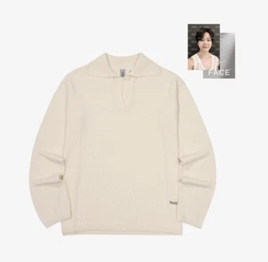 InStock BTS FACE Knit Ivory+JIMIN Photo Card SIZE M BRAND NEW AUTHENTIC OFFICIAL - Bild 1 von 18