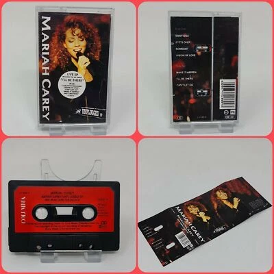 mariah carey mtv unplugged ep  audio cassette tape rare r & b soul pop vintage  - Image 1 of 4