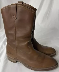 Cabelas Stiefel Herren 11,5 D Leder Vintage 90’s Vibram Gore-Tex Braun Pull-On - Bild 1 von 21