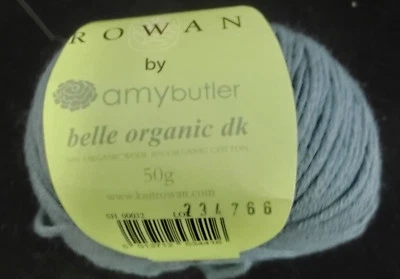 (144 €/kg): 50 g Rowan, amybutler belle organic dk SH032 Ash #1883 - Bild 1 von 2