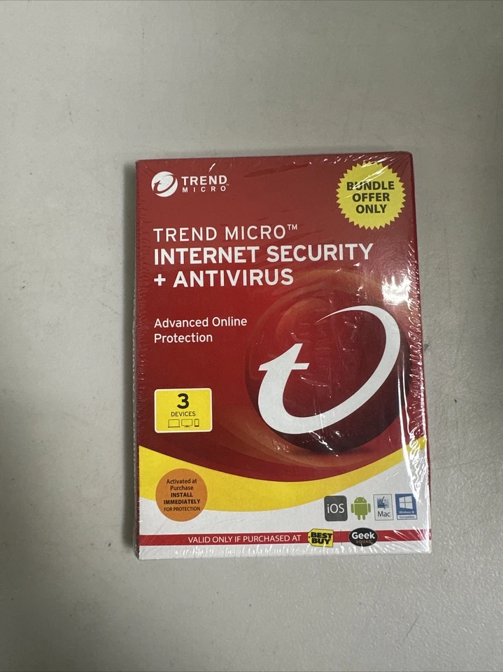 Trend Micro Internet Security + Antivirus Can Be Used On 3 Devices - Image 1 of 2