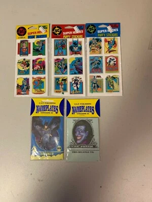 DC超级英雄蓬松贴纸和铭牌 — 第 1/2 张图片